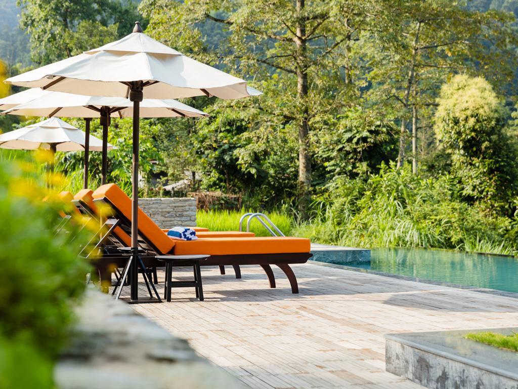 The Pavilions Himalayas The Farm Pokhara Exterior photo